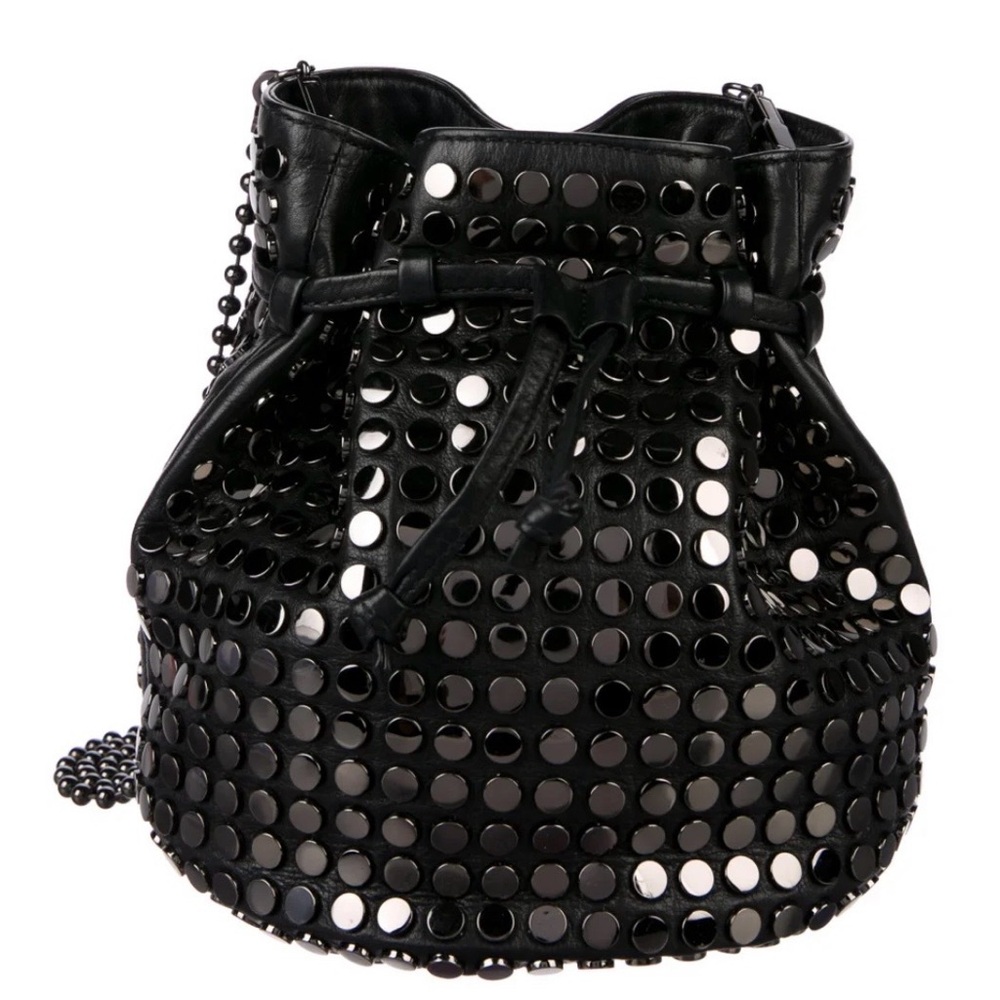 GORGEOUS Rebecca Minkoff Studded Bucket Bag - Picture 2 of 10